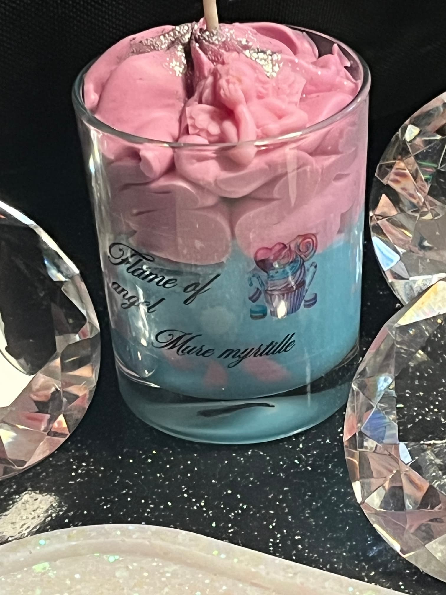 Bougies gourmandes Mûre et myrtille