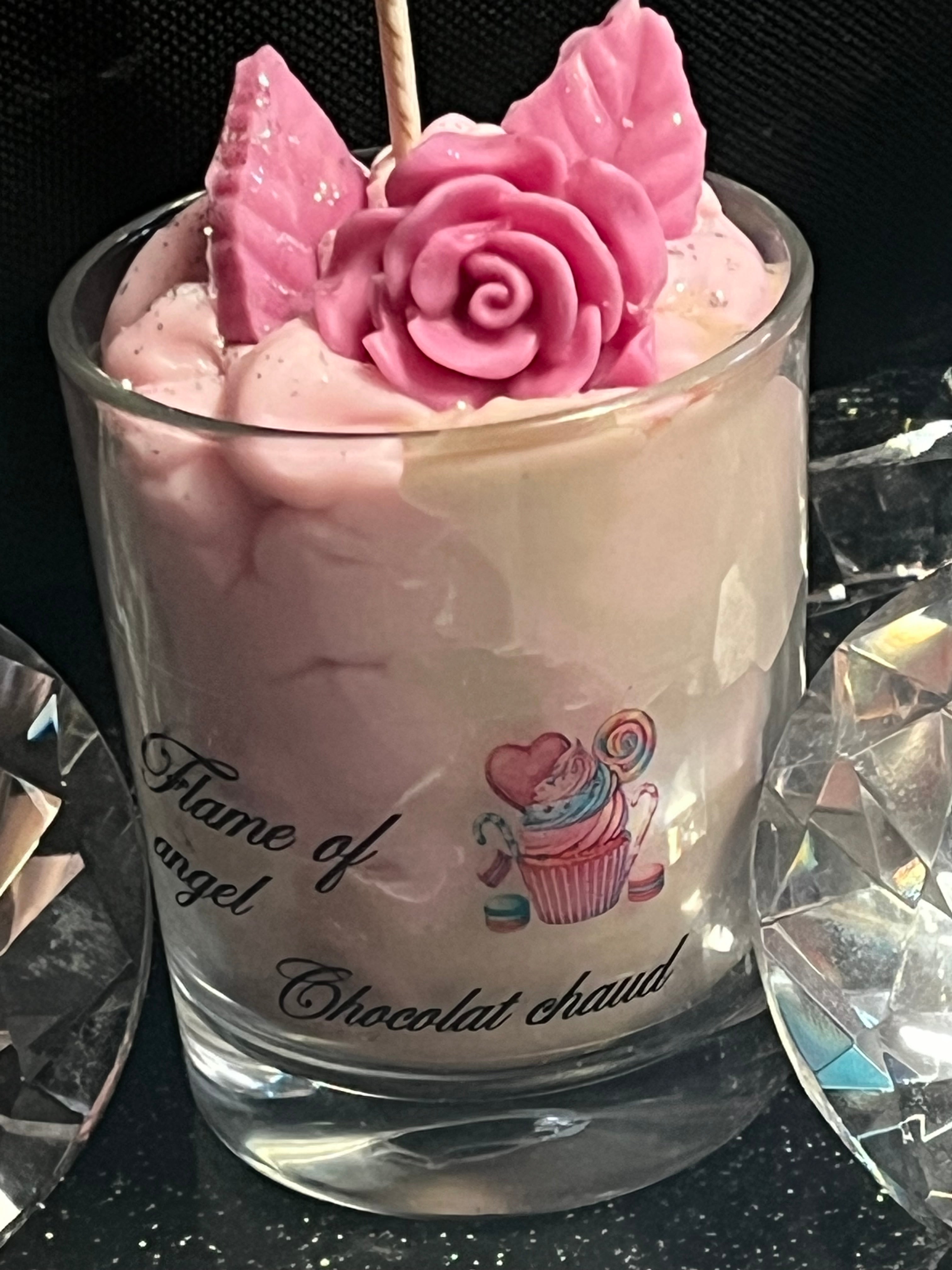 Bougies gourmandes chocolat chaud