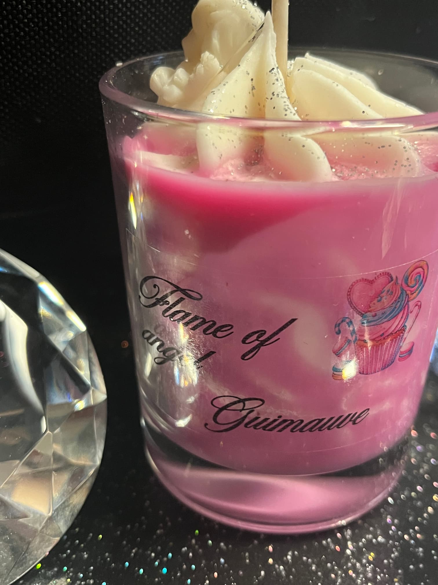 Bougies gourmandes guimauve