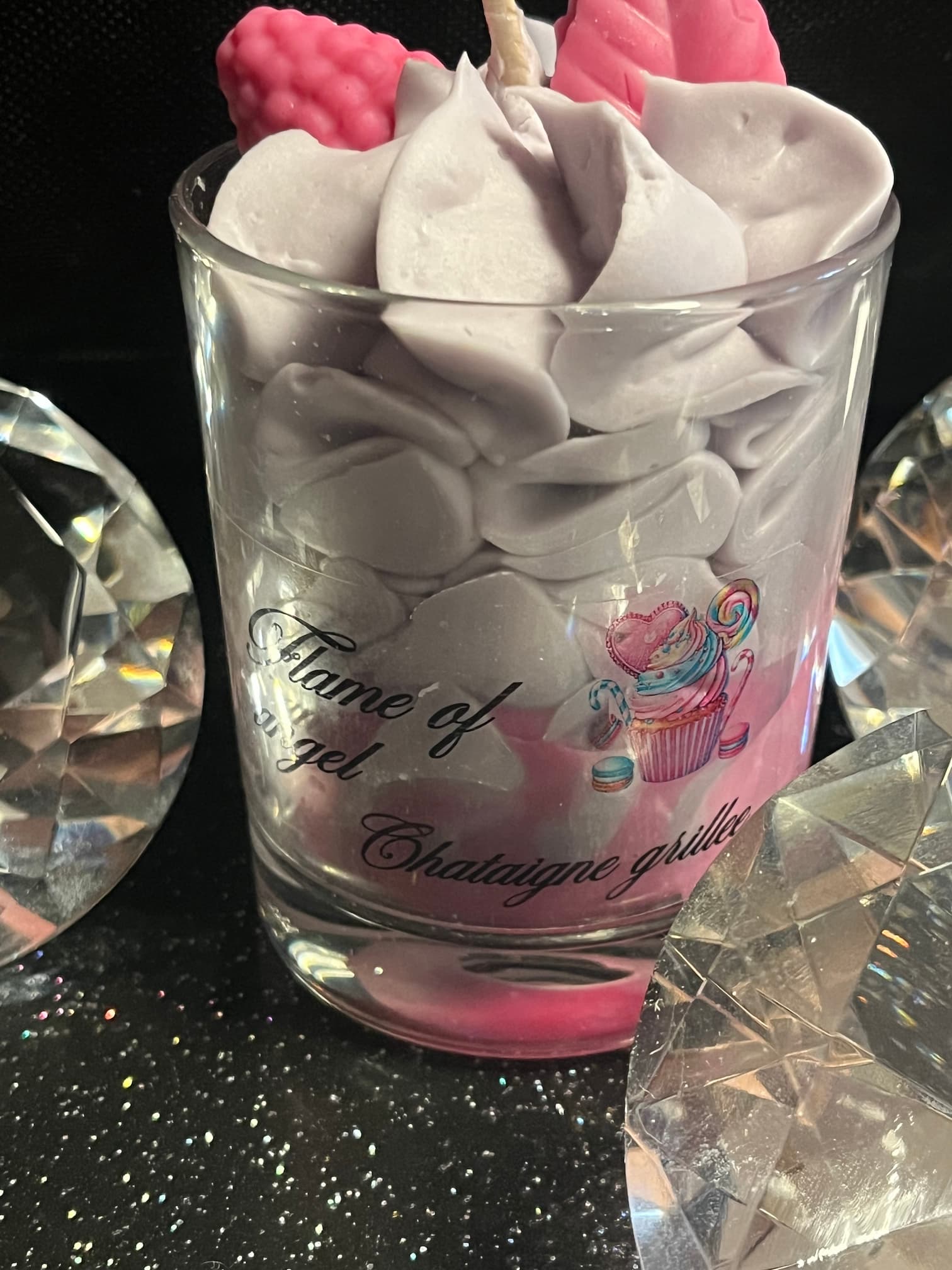 Bougies gourmandes châtaigne grillée