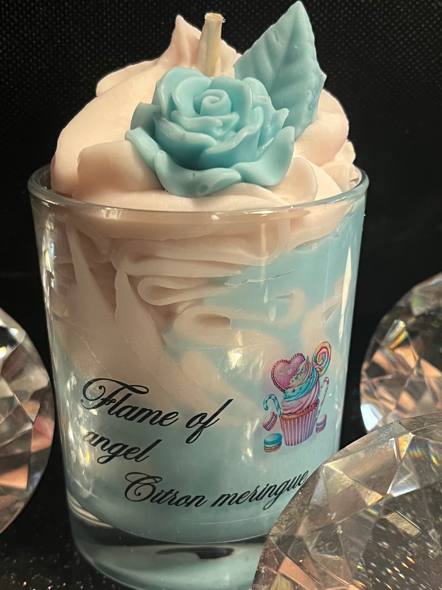 Bougies gourmandes citron meringue