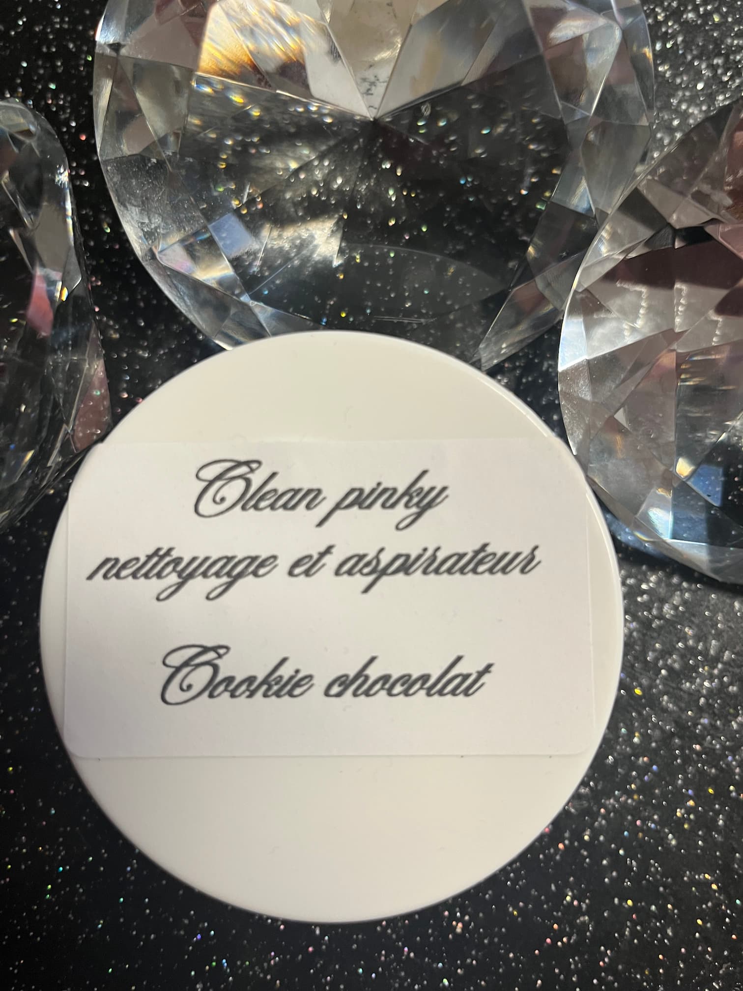 Poudre de ménage cookies chocolat