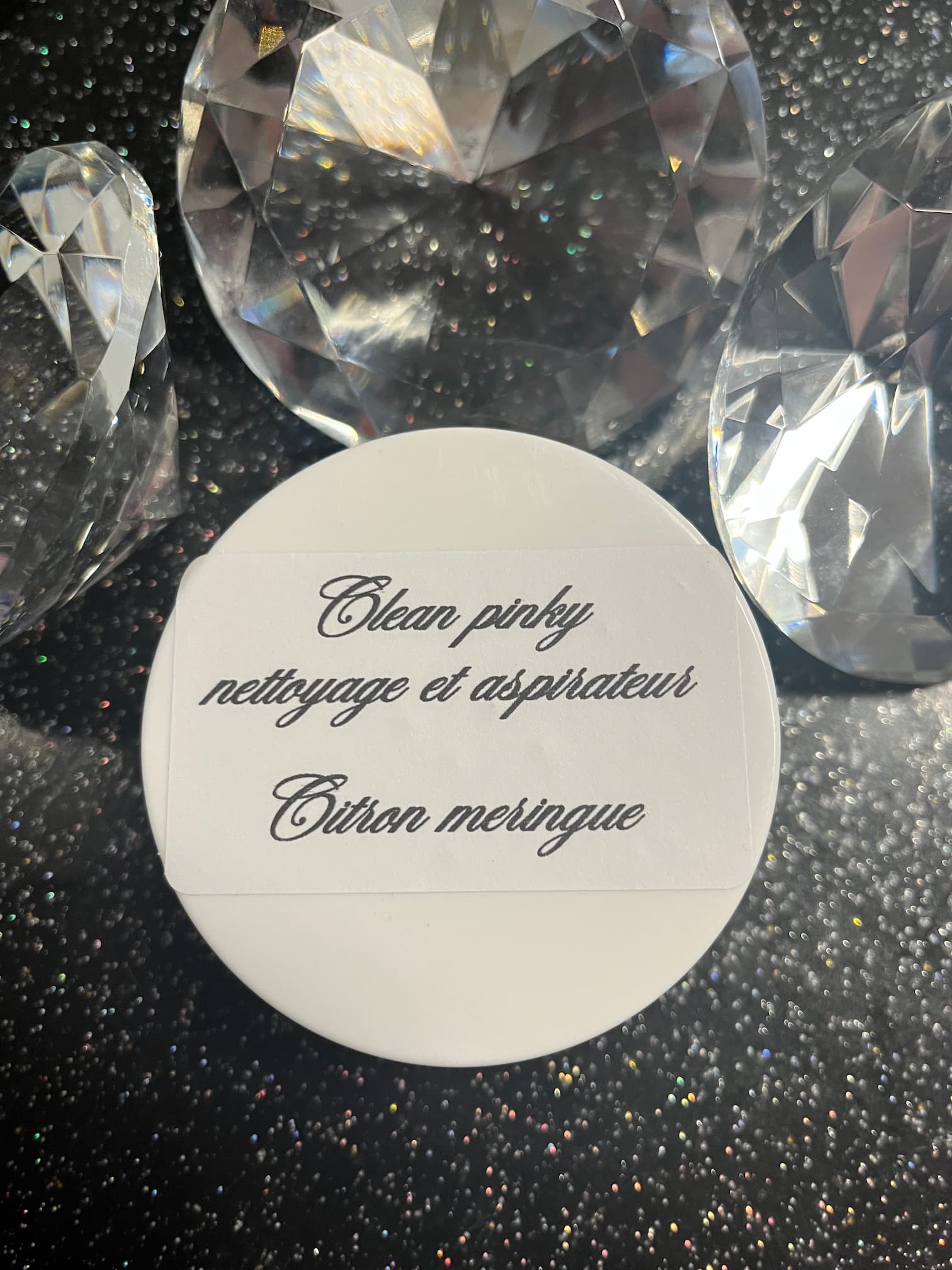 Poudre de ménage citron meringue