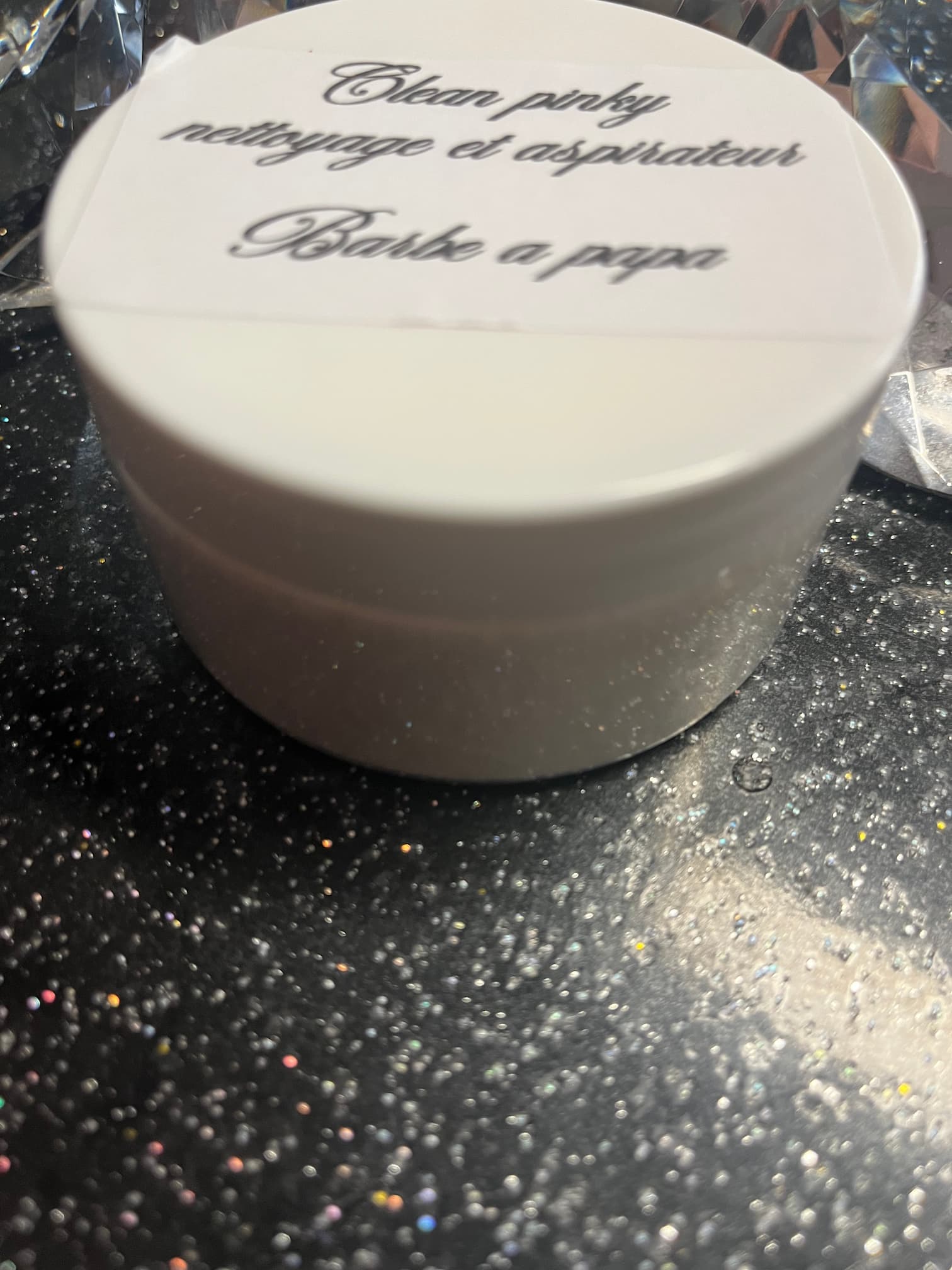 Poudre de ménage Barbe a papa