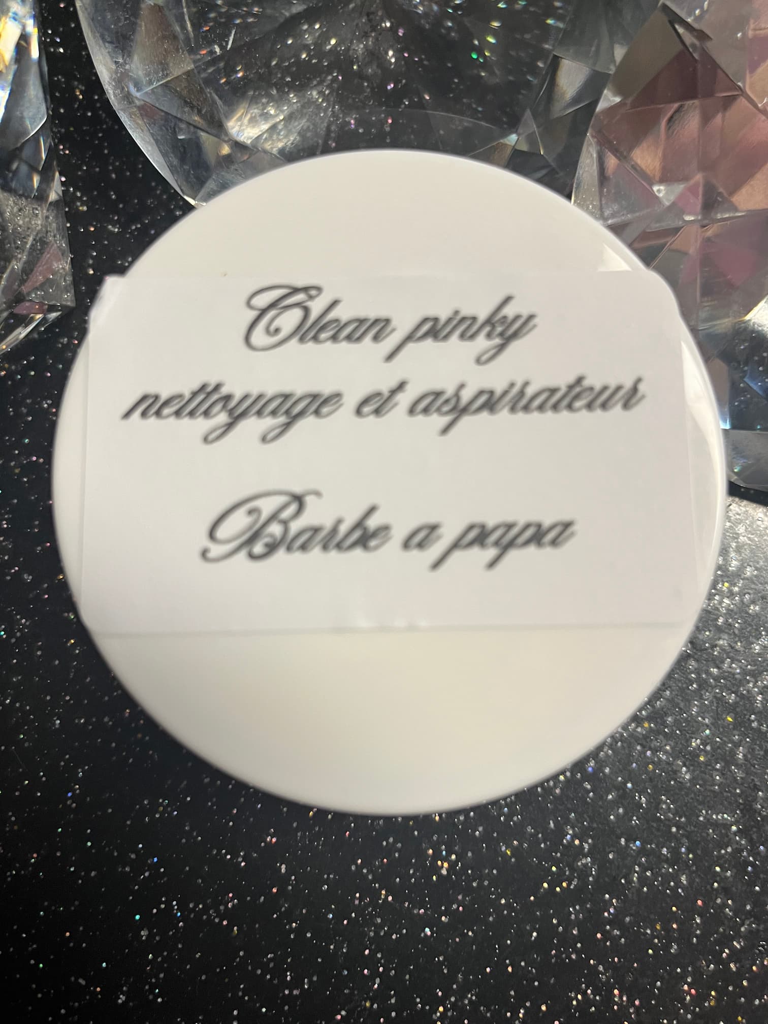 Poudre de ménage Barbe a papa