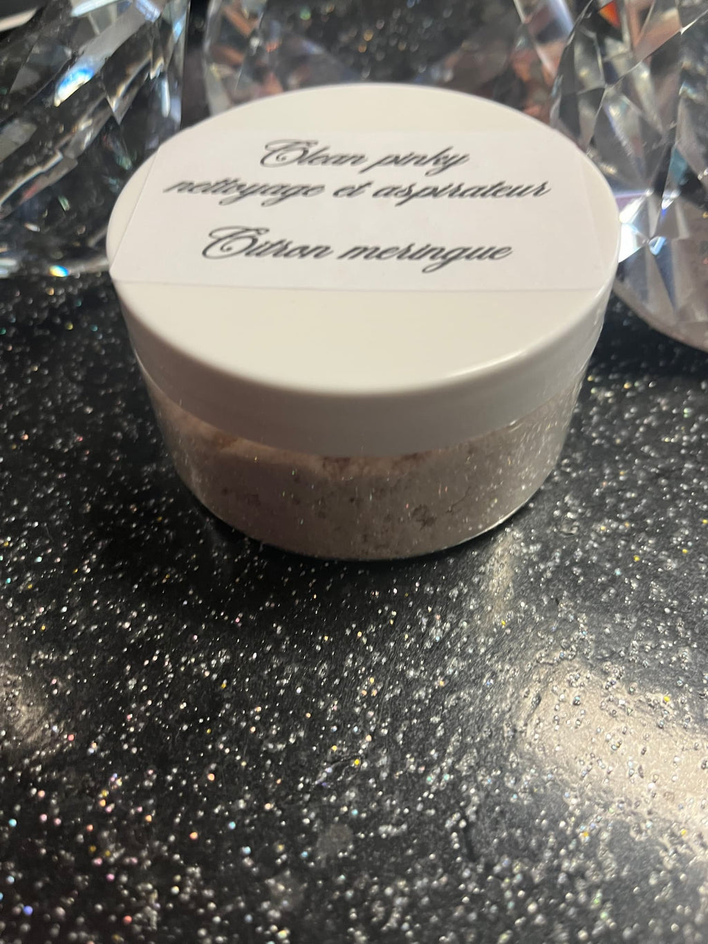 Poudre de ménage citron meringue