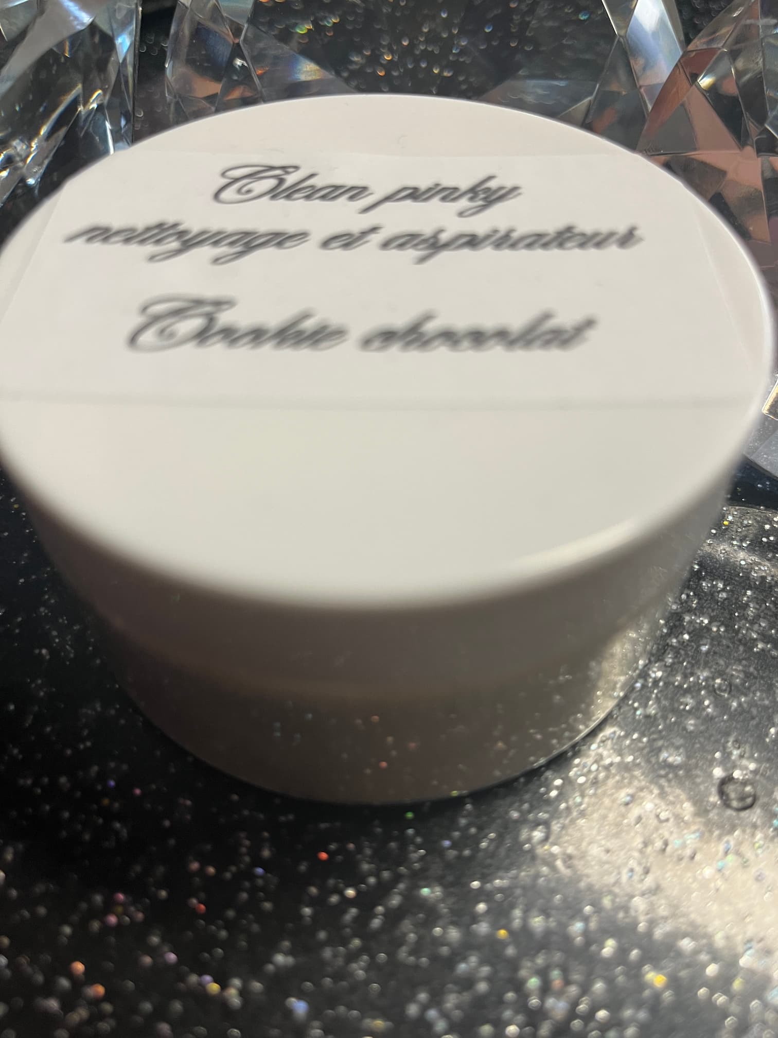 Poudre de ménage cookies chocolat