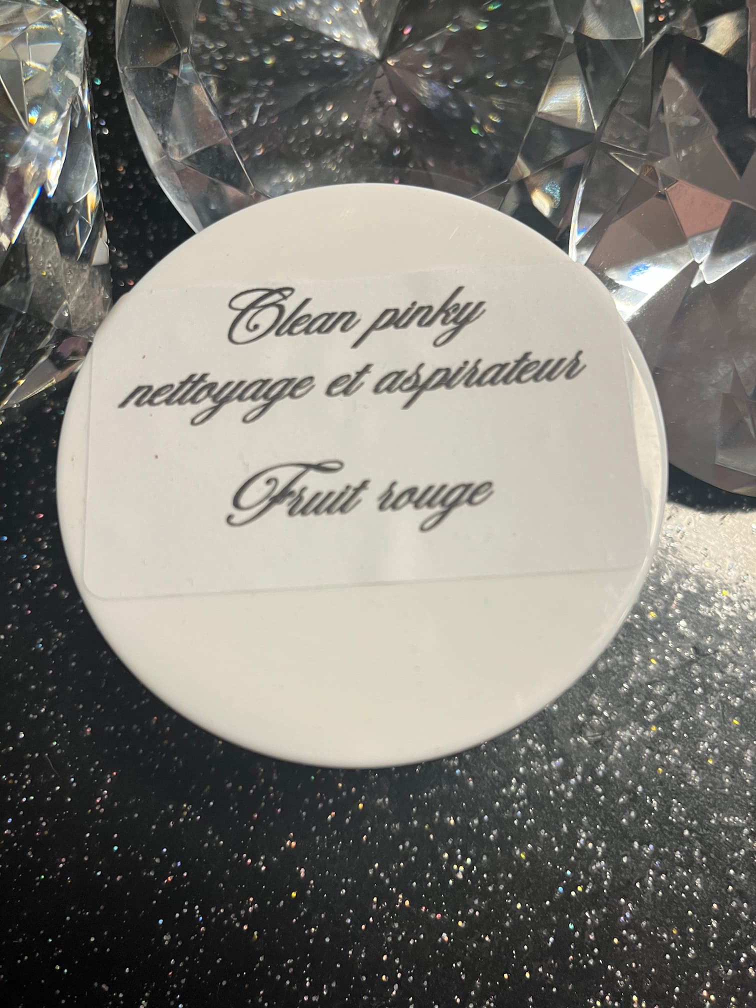 Poudre de ménage fruits rouges